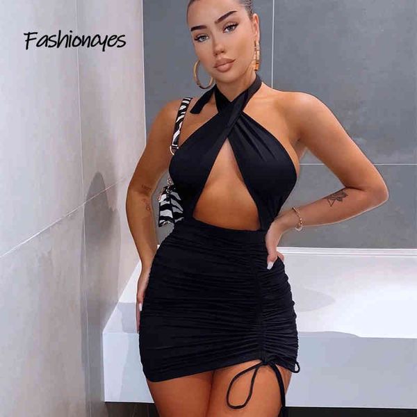 fashioncyes bodycon dress criss cross neck with tie up halter ruched mini dress club party dress summer hollow out vestidos x0521, Black;gray
fashioncyes bodycon dress criss cross neck with tie up halter ruched mini dress club party dress summer hollow out vestidos x0521, Black;gray
