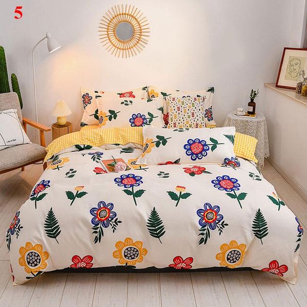bedding sets fashion printed pure cotton brushed suit four-piece duvet cover home textile products soft
bedding sets fashion printed pure cotton brushed suit four-piece duvet cover home textile products soft