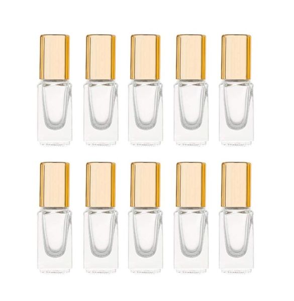 storage bottles & jars 10pcs/3ml square glass roller bottle for essential oils gold aluminum caps lip gloss women garrafa travel
storage bottles & jars 10pcs/3ml square glass roller bottle for essential oils gold aluminum caps lip gloss women garrafa travel