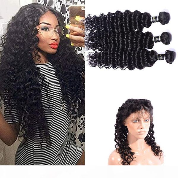 malaysian unprocessed human hair deep wave three bundles with 360 lace frontal 4 pieces lot 9a bundles with 360 frontal natural color, Black;brown
malaysian unprocessed human hair deep wave three bundles with 360 lace frontal 4 pieces lot 9a bundles with 360 frontal natural color, Black;brown