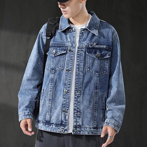 men's jackets m-5xl trendy fashion denim jacket cotton loose casual simple retro blue, Black;brown
men's jackets m-5xl trendy fashion denim jacket cotton loose casual simple retro blue, Black;brown