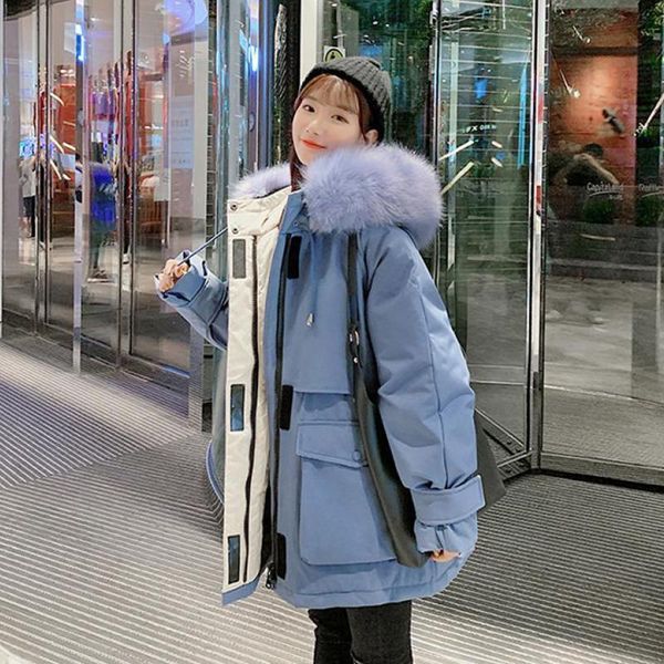 women's down & parkas winter jacket 2021 korean loose cotton clothing female oversize coat large size quilted women warm, Black
women's down & parkas winter jacket 2021 korean loose cotton clothing female oversize coat large size quilted women warm, Black