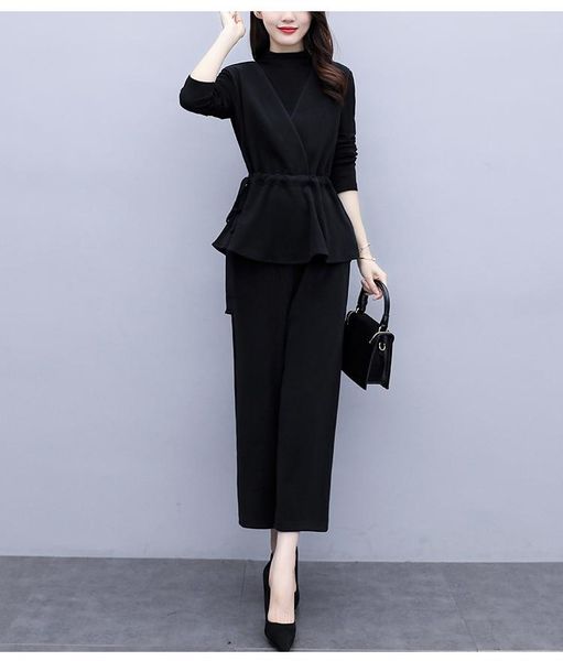 2021 new autumn style women's clothing casual 3 piece set slim year-old female costume elegant business suit, White
2021 new autumn style women's clothing casual 3 piece set slim year-old female costume elegant business suit, White