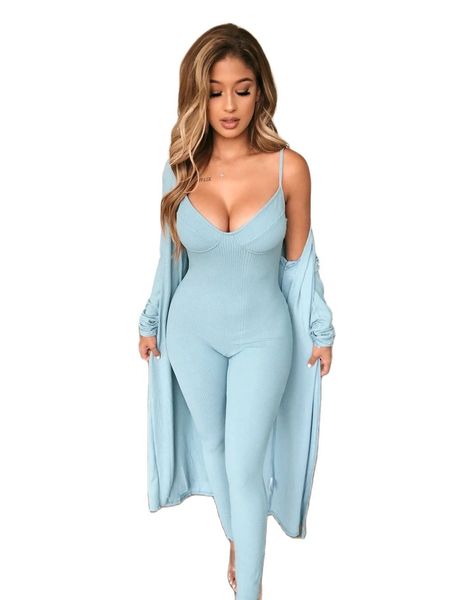 cotton ribbed blue jumpsuit women sleeveless slim bodycon rompers female holiday 2021 playsuits dropshipping, Black;white
cotton ribbed blue jumpsuit women sleeveless slim bodycon rompers female holiday 2021 playsuits dropshipping, Black;white