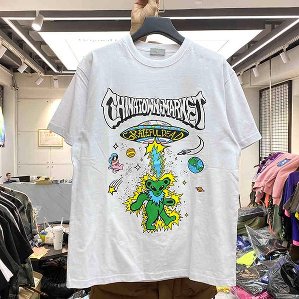 men's t-shirts little bear t shirt men women heavy fabric tee alien invasion style web6, White;black
men's t-shirts little bear t shirt men women heavy fabric tee alien invasion style web6, White;black