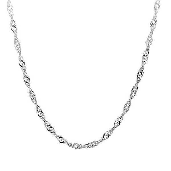 chains necklace for women wholesale stainless steel chain link gift accessories choker jewlery, Silver
chains necklace for women wholesale stainless steel chain link gift accessories choker jewlery, Silver