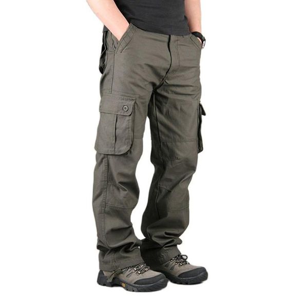 men's pants 100% cotton cargo men outdoor casual trousers autumn plus size male multi pocket loose straight clothing leisure 2021, Black
men's pants 100% cotton cargo men outdoor casual trousers autumn plus size male multi pocket loose straight clothing leisure 2021, Black