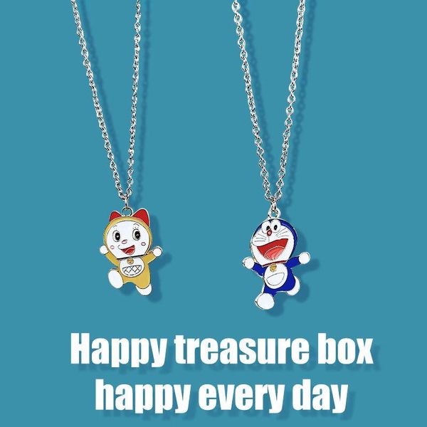 pendant necklaces 1 pair cartoon cute couples men women paired pendants necklace hip hop fashion chain girl friend accessories student siste, Silver
pendant necklaces 1 pair cartoon cute couples men women paired pendants necklace hip hop fashion chain girl friend accessories student siste, Silver