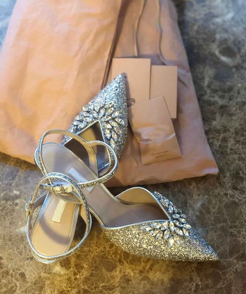 elegant bridal wedding dress sandals shoes silver glitter leather technical fabric slingback women's pumps crystal-embellishment high h, Black
elegant bridal wedding dress sandals shoes silver glitter leather technical fabric slingback women's pumps crystal-embellishment high h, Black