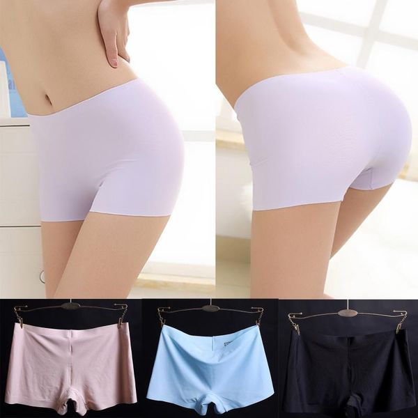 women's panties 2021 summer style ice silk ladies breathable four-corner boxer shorts solid color cotton file anti-empty safety pants w, Black;pink
women's panties 2021 summer style ice silk ladies breathable four-corner boxer shorts solid color cotton file anti-empty safety pants w, Black;pink