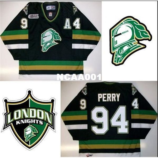 real 001 real full embroidery #94corey perry ohl london knights premier 7185 hockey jersey or custom any name or number hockey jersey, Black
real 001 real full embroidery #94corey perry ohl london knights premier 7185 hockey jersey or custom any name or number hockey jersey, Black