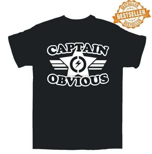 men's t-shirts captain obvious t-shirt funny work party holiday movies all sizes, White;black
men's t-shirts captain obvious t-shirt funny work party holiday movies all sizes, White;black