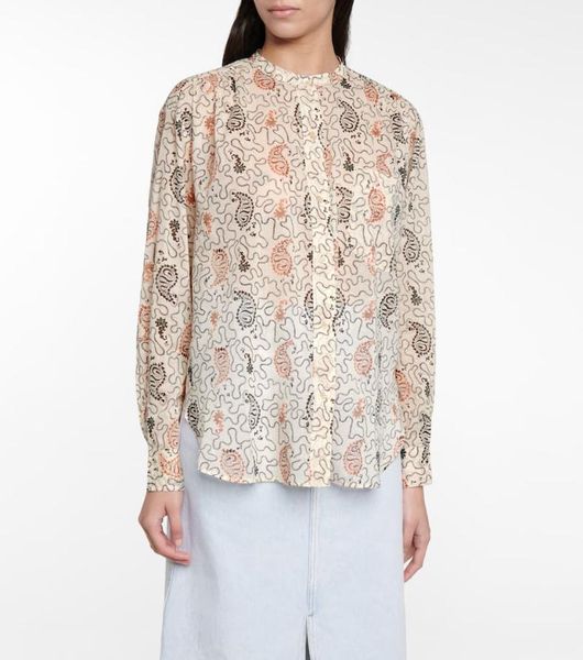 women's blouses & shirts loose printed round neck irregular pattern cotton long-sleeved shirt 2021 spring and summer women, White
women's blouses & shirts loose printed round neck irregular pattern cotton long-sleeved shirt 2021 spring and summer women, White
