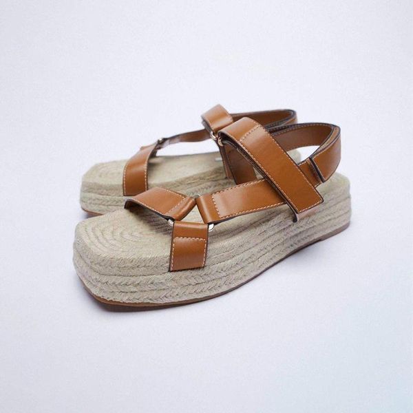 sandals 2021 summer platform buckle thick-soled straw fisherman shoes casual flats gladiator sandalias brown shoe slippers, Black
sandals 2021 summer platform buckle thick-soled straw fisherman shoes casual flats gladiator sandalias brown shoe slippers, Black