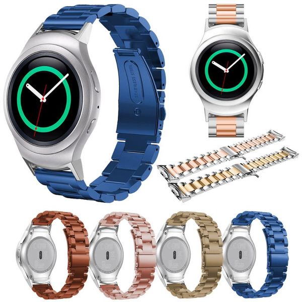 watch bands stainless steel sport band with connector adaptor for samsung gear s2 rm-720 soprt strap sm-r720, Black;brown
watch bands stainless steel sport band with connector adaptor for samsung gear s2 rm-720 soprt strap sm-r720, Black;brown