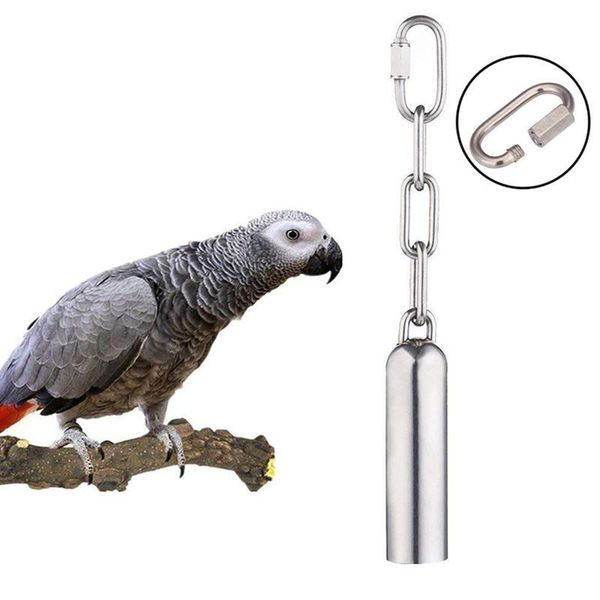 other bird supplies parrot toy creative funny bite resistant hanging bell stainless pet steel chew swing 
other bird supplies parrot toy creative funny bite resistant hanging bell stainless pet steel chew swing