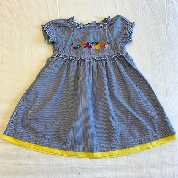 girl's dresses 2021 summer girls dress appliques fruit cherry pineapple pattern kids baby, Red;yellow
girl's dresses 2021 summer girls dress appliques fruit cherry pineapple pattern kids baby, Red;yellow
