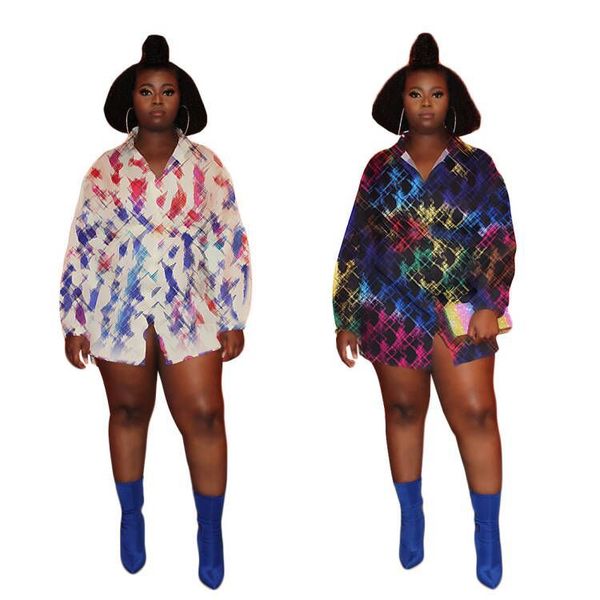 women's casual letter printing lapel long sleeve long and shirt fashion above the knee blusas s-2xl j2585, White
women's casual letter printing lapel long sleeve long and shirt fashion above the knee blusas s-2xl j2585, White