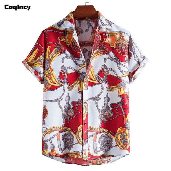 men's casual shirts fashion summer printed short sleeve blouse loose plus size holiday beach men clothing 2021, White;black
men's casual shirts fashion summer printed short sleeve blouse loose plus size holiday beach men clothing 2021, White;black