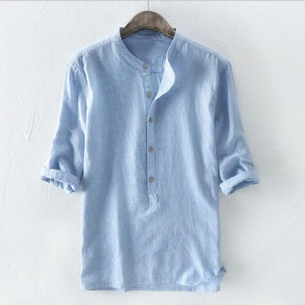 men's casual shirts camisas para hombre 2021 summer all-match pinstripe middle sleeve pullover shirt 4 colors clothing, White;black
men's casual shirts camisas para hombre 2021 summer all-match pinstripe middle sleeve pullover shirt 4 colors clothing, White;black