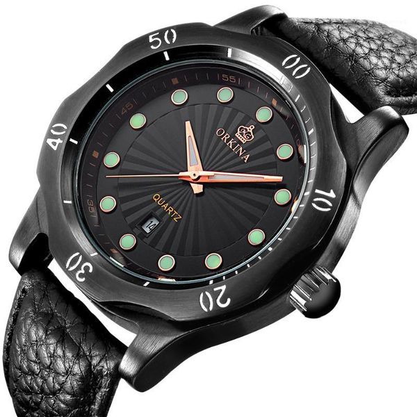 wristwatches creative japanese quartz watch men women leather strap unique dial design date fahsion dress bracelet relogio masculine, Slivery;brown
wristwatches creative japanese quartz watch men women leather strap unique dial design date fahsion dress bracelet relogio masculine, Slivery;brown