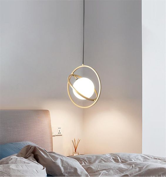 pendant lamps nordic single head bedroom lights simple modern double ring glass ball dining room bedside corridor
pendant lamps nordic single head bedroom lights simple modern double ring glass ball dining room bedside corridor