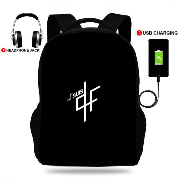 backpack pnl rapper multifunction usb charging headphone jack school bags for women&men cosplay schoolbags
backpack pnl rapper multifunction usb charging headphone jack school bags for women&men cosplay schoolbags