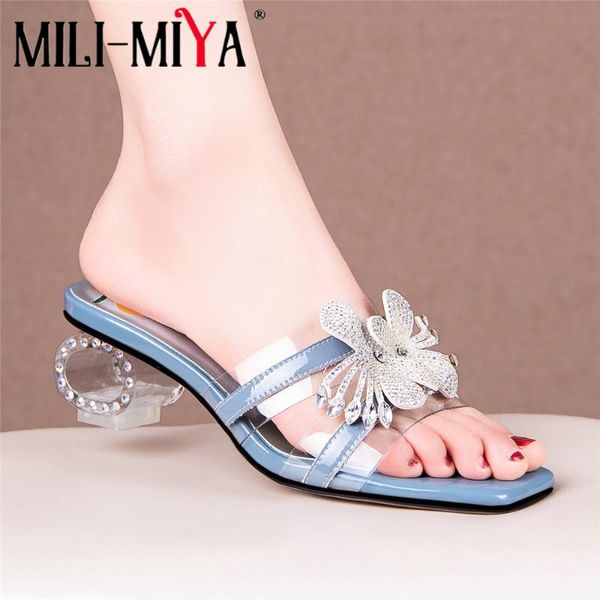 mili-miya new arrival women cow leather sandals strange crystal heels butterfly knot slip on dress party summer shoes plus size, Black
mili-miya new arrival women cow leather sandals strange crystal heels butterfly knot slip on dress party summer shoes plus size, Black