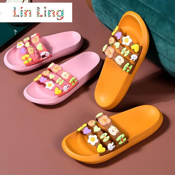 slippers summer women bath lovely cartoons design bathroom soft bedroom flat shoes antislip lightweight couple home slides, Black
slippers summer women bath lovely cartoons design bathroom soft bedroom flat shoes antislip lightweight couple home slides, Black