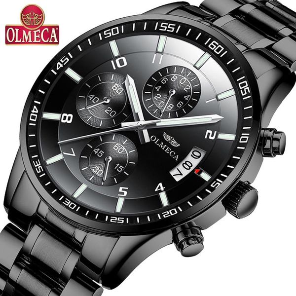 wristwatches olmeca men's watch fashion sports casual military black wrist watches quartz saat relogio masculino essential for men, Slivery;brown
wristwatches olmeca men's watch fashion sports casual military black wrist watches quartz saat relogio masculino essential for men, Slivery;brown