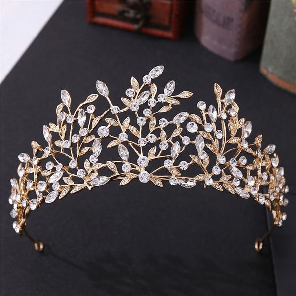 hair clips & barrettes trendy wedding tree leaves crown bridal gold color headpiece crystal diadem queen princess tiaras jewelry, Golden;silver
hair clips & barrettes trendy wedding tree leaves crown bridal gold color headpiece crystal diadem queen princess tiaras jewelry, Golden;silver
