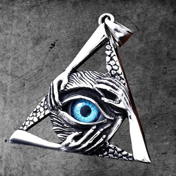 charms stainless steel vintage asonry-triangle demon eye pendant men women masonic-pendants jewelry, Bronze;silver
charms stainless steel vintage asonry-triangle demon eye pendant men women masonic-pendants jewelry, Bronze;silver