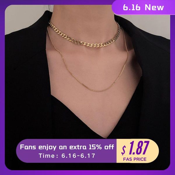 chains 925 sterling silver chunky chain necklace for women double layer necklaces party jewelry gifts
chains 925 sterling silver chunky chain necklace for women double layer necklaces party jewelry gifts