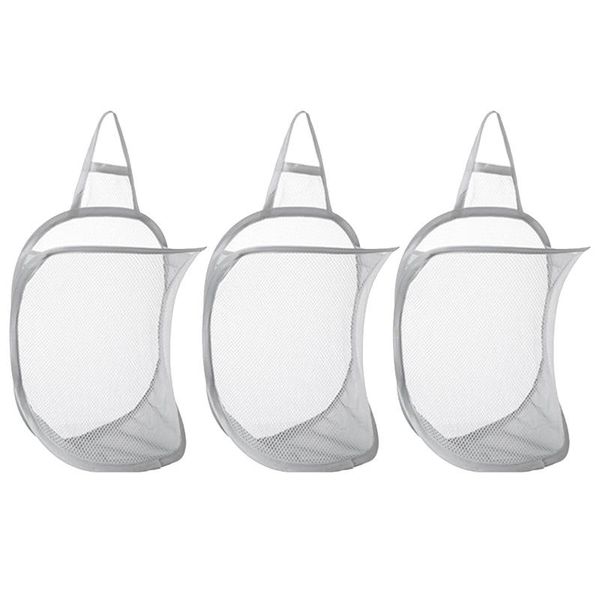 storage bags 3pcs camping hanging mesh dirty cloth basket foldable multi functional bathroom carrying handle apartment easy install gift
storage bags 3pcs camping hanging mesh dirty cloth basket foldable multi functional bathroom carrying handle apartment easy install gift