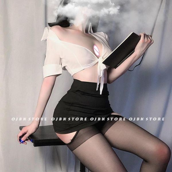 bras sets ojbk women cosplay costume erotic office uniform suit perspective role play outfit black white and skirt entice set, Red;black
bras sets ojbk women cosplay costume erotic office uniform suit perspective role play outfit black white and skirt entice set, Red;black