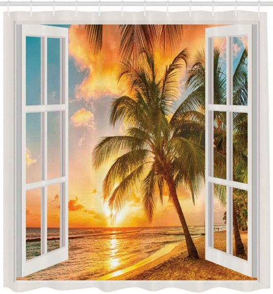 beach shower curtain sea ocean palm trees landscape print for bathroom shower curtain creative durable fabric accessories with 1
beach shower curtain sea ocean palm trees landscape print for bathroom shower curtain creative durable fabric accessories with 1