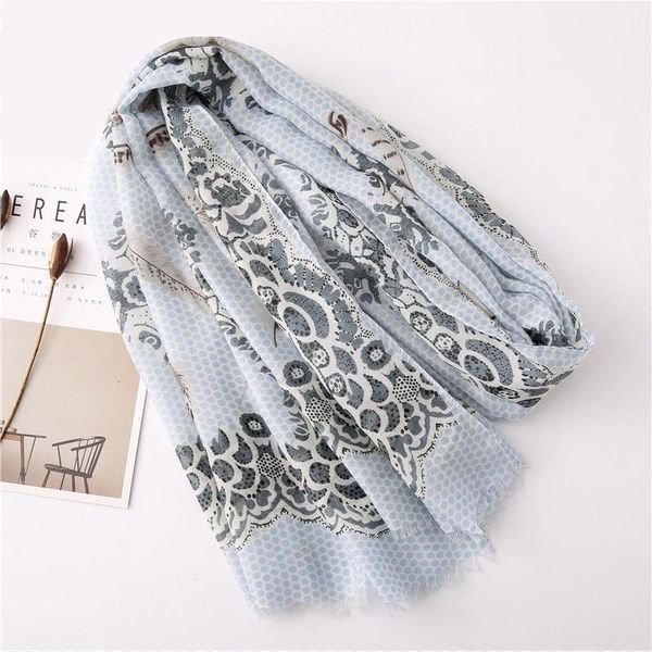 scarves 1pcs scarf women feather print shawls bandana muslim hijab dot pashmina summer tropical, Blue;gray
scarves 1pcs scarf women feather print shawls bandana muslim hijab dot pashmina summer tropical, Blue;gray