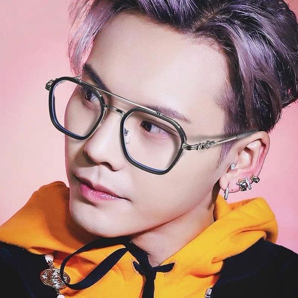 sunglasses transparent computer glasses frame women men anti blue light square blocking optical spectacle eyeglass, White;black
sunglasses transparent computer glasses frame women men anti blue light square blocking optical spectacle eyeglass, White;black
