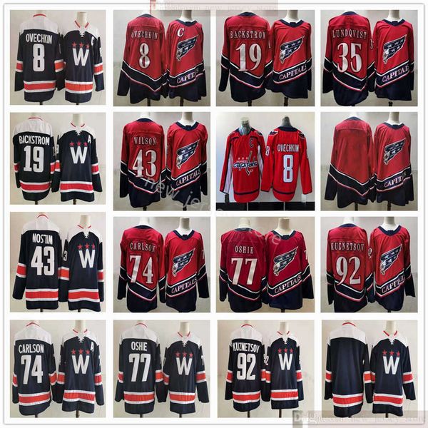 2021 2022 new red blue washington capitals hockey jerseys alex ovechkin nicklas backstrom tom wilson john carlson tj oshie evgeny kuznetsov, Black
2021 2022 new red blue washington capitals hockey jerseys alex ovechkin nicklas backstrom tom wilson john carlson tj oshie evgeny kuznetsov, Black