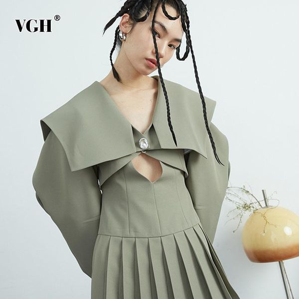 women's jackets vgh korean short green jacket for women sailor collar long sleeve casual single button females 2021 spring fashion styl, Black;brown
women's jackets vgh korean short green jacket for women sailor collar long sleeve casual single button females 2021 spring fashion styl, Black;brown