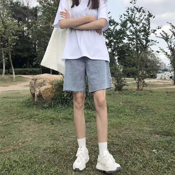 women's jeans woman pants 2021 summer loose straight style high waisted thin shorts pantalones vaqueros mujer, Blue
women's jeans woman pants 2021 summer loose straight style high waisted thin shorts pantalones vaqueros mujer, Blue