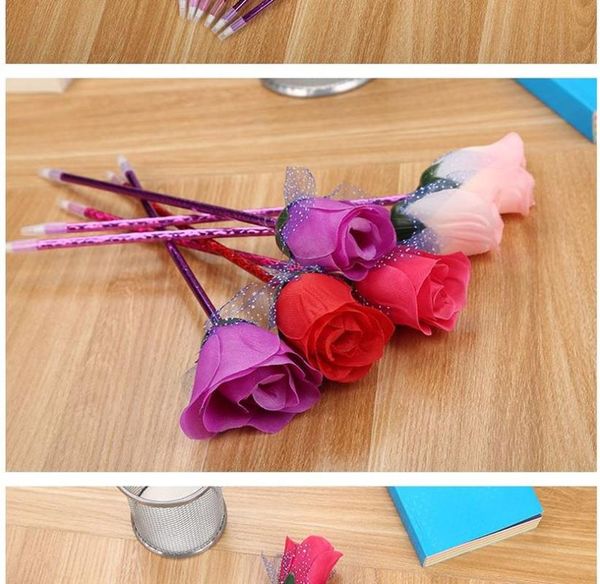 ballpoint pens 24pcs ball rose pen creative stationery student cartoon valentine's day flower cute learning gifts, Blue;orange
ballpoint pens 24pcs ball rose pen creative stationery student cartoon valentine's day flower cute learning gifts, Blue;orange