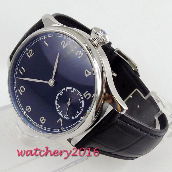 wristwatches reloj hombre 44mm black sterile dial stainless steel case 6497 hand winding movement relogio masculino, Slivery;brown
wristwatches reloj hombre 44mm black sterile dial stainless steel case 6497 hand winding movement relogio masculino, Slivery;brown