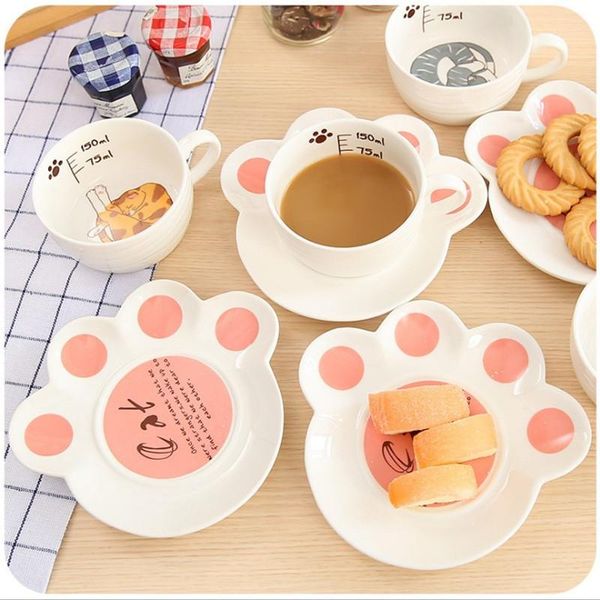 cups & saucers creative ceramic coffee milk juice mug with cat dessert plate set cartoon porcelain office tea cup kitchen drinkware gift
cups & saucers creative ceramic coffee milk juice mug with cat dessert plate set cartoon porcelain office tea cup kitchen drinkware gift