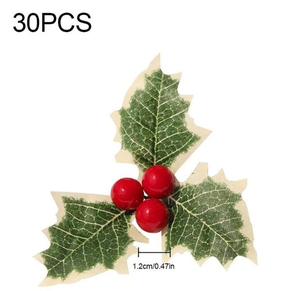 30pcs christmas decoration simulation small red berries green leaves for diy xmas tree garland material accessories for xmas
30pcs christmas decoration simulation small red berries green leaves for diy xmas tree garland material accessories for xmas
