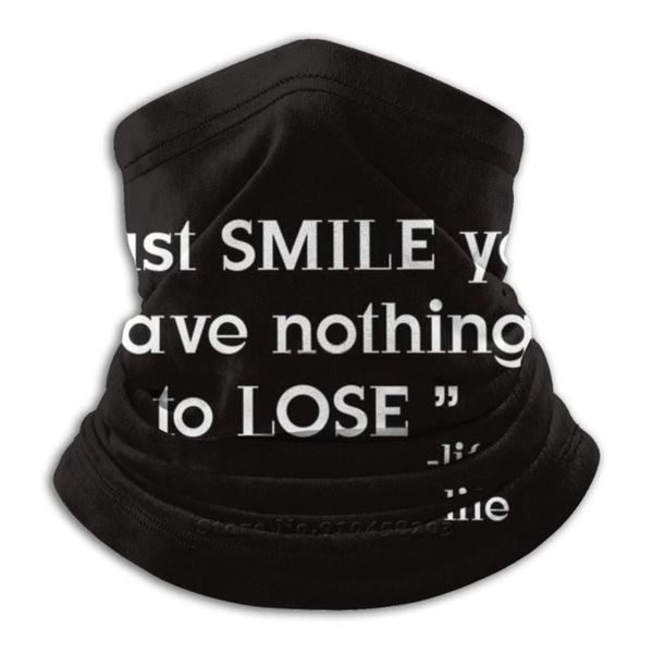 scarves just smile you have nothing to lose 3d bandana face neck warmer soft fleece mask sport scarf life smiles joy love, Blue;gray
scarves just smile you have nothing to lose 3d bandana face neck warmer soft fleece mask sport scarf life smiles joy love, Blue;gray