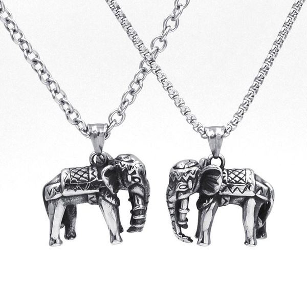 pendant necklaces 316l stainless steel necklace 3d elephant fashion men women jewelry cute animal boutique, Silver
pendant necklaces 316l stainless steel necklace 3d elephant fashion men women jewelry cute animal boutique, Silver