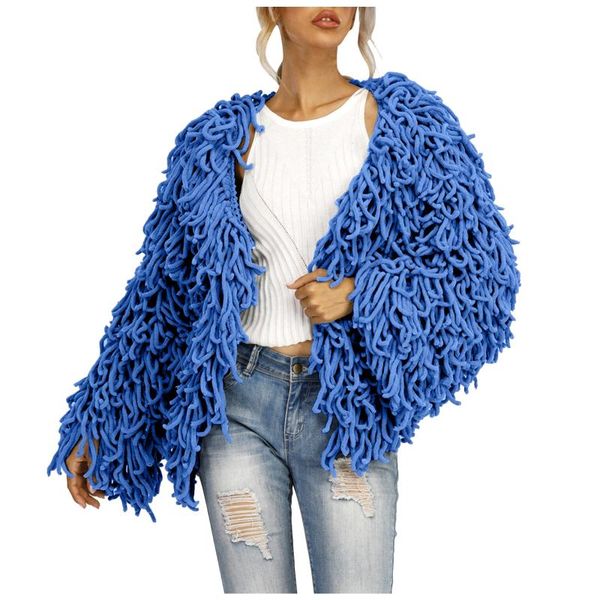 women's jackets hoolen fringed sweater autumn loose jacket with personalized woven hollow thick outerwear cardigan coat 8, Black;brown
women's jackets hoolen fringed sweater autumn loose jacket with personalized woven hollow thick outerwear cardigan coat 8, Black;brown