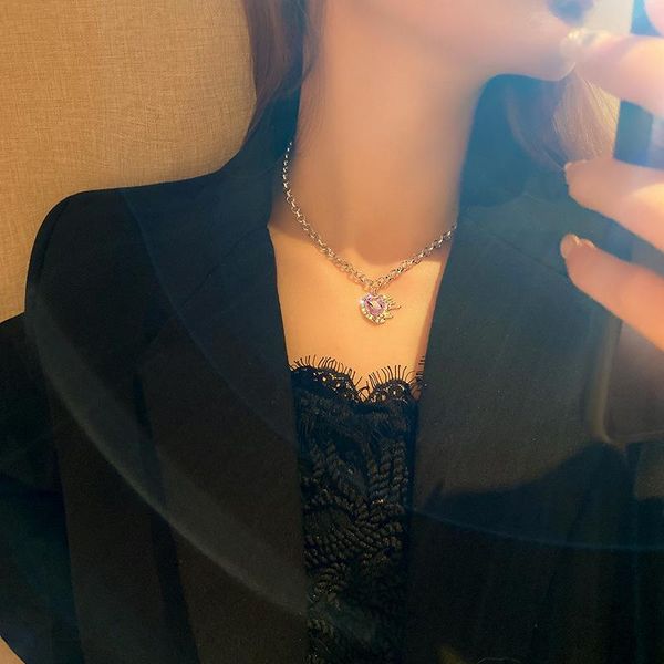 chokers alloy chain rhinestone purple heart choker necklace girl frienship jewelry, Golden;silver
chokers alloy chain rhinestone purple heart choker necklace girl frienship jewelry, Golden;silver