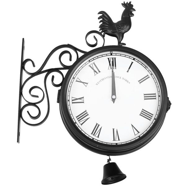wall clocks outdoor garden station clock double sided cockerel vintage retro home decor
wall clocks outdoor garden station clock double sided cockerel vintage retro home decor